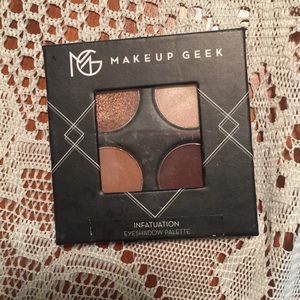 Makeup Geek quad in Infatuation